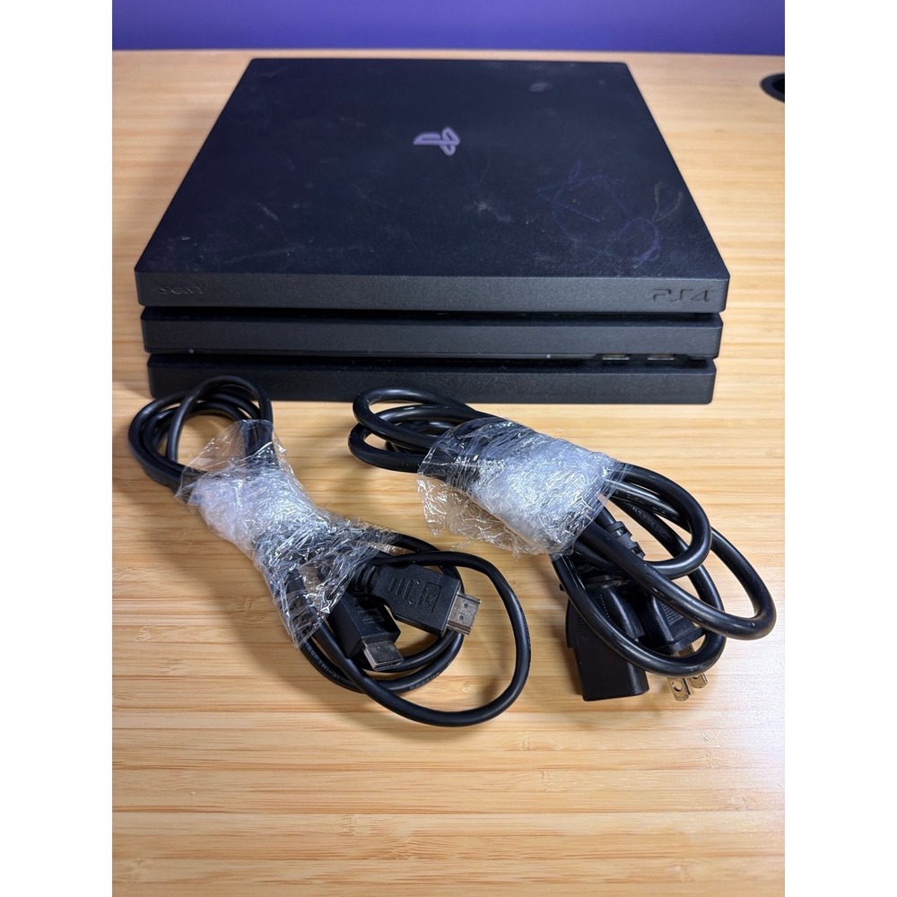 Sony PS4 Pro Console CUH-7115B Tested w HDMI & Power Cable
